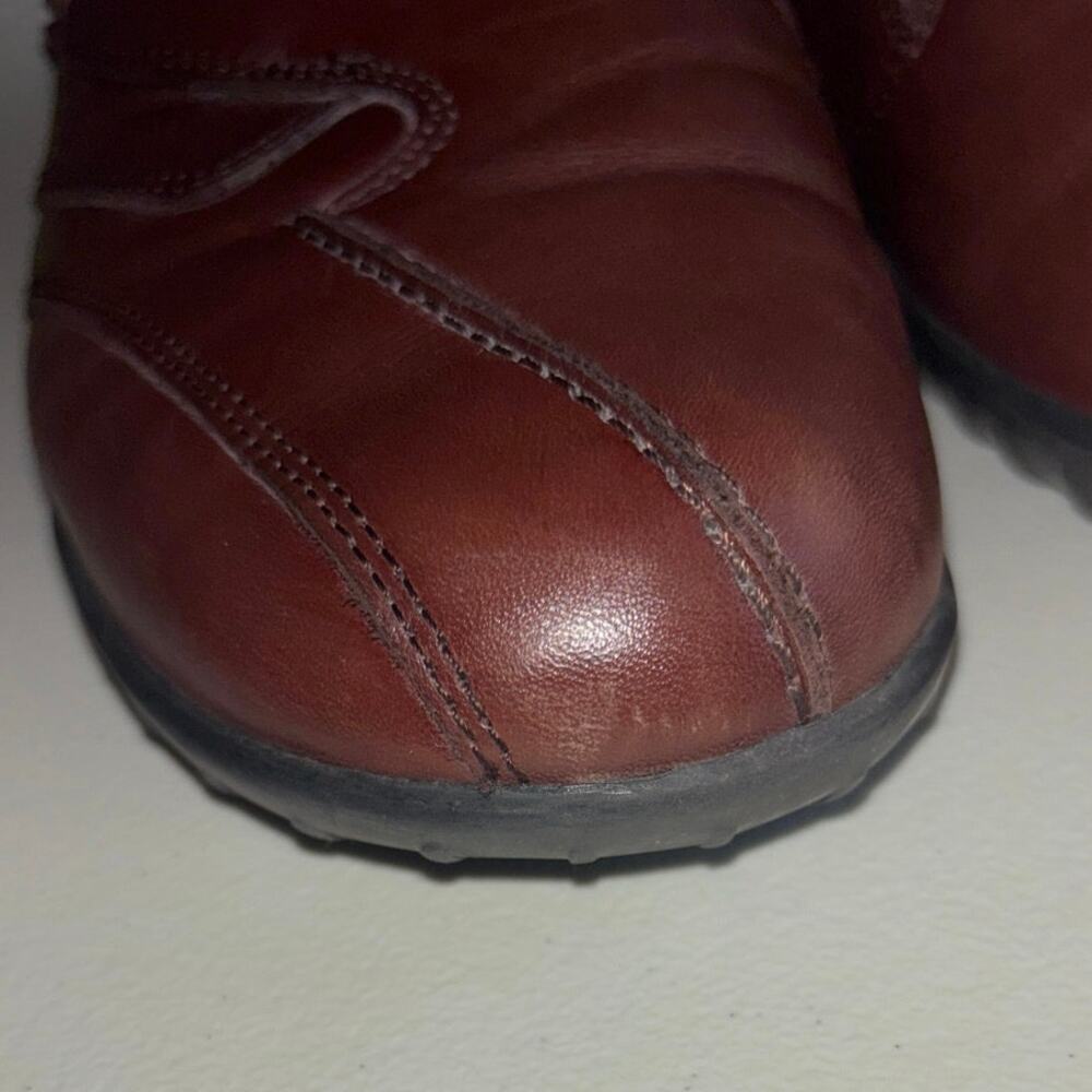 Walking Cradles Cassie Brown Leather Comfort Loafer Women’s Size 11W - Picture 7 of 9